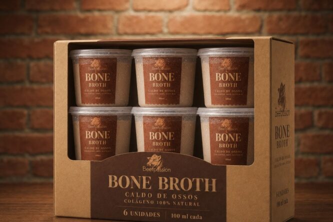 Bone Broth 100ml - Kit com 6 (Caldo de Ossos Beefpassion)